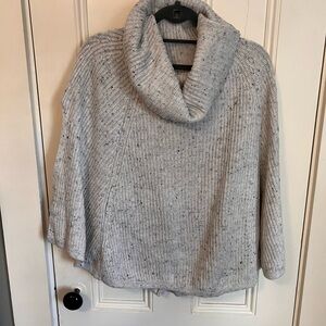 Universal Thread Light Gray Cowl Neck Sweater